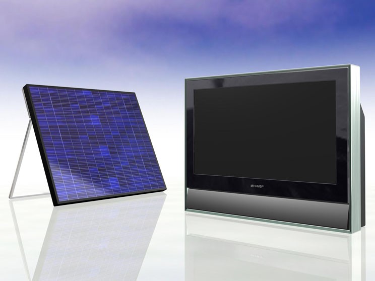 Солнечные батареи для телевизора